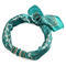 Jewelry scarf Stewardess - turquoise green - 1/2