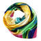 Small neckerchief 63sk004-02.32 - multicolour - 1/2