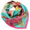 Small neckerchief - menthol green and pink - 1/2