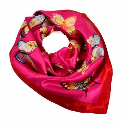 Small neckerchief 63sk005-25.02 - pink - 1