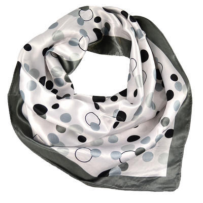 Small neckerchief - black and white - 1
