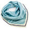 Small neckerchief - light blue and white - 1/2