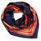 Small neckerchief - blue and red - 1/2