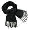 Classic warm scarf - black - 1/2