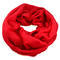 Infinity scarf - solid red - 1/2