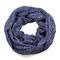 Summer infinity scarf 69tl003-36 - navy strips - 1/2