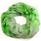 Snood 69tu004-53.20 -  red and green with flowers - 1/2