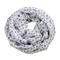 Summer snood 69tl004-01.30 - white with little flowers - 1/2