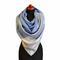 Big square scarf - blue - 1/3