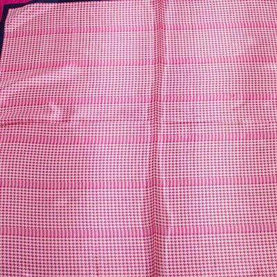 Small square scarf - fuchsia pink - 2