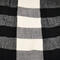 Men's warm scarf - black and white - 2/2