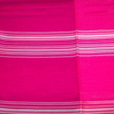 Classic scarf - fuchsioa pink stripes - 2