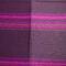 Classic cotton scarf - violet stripes - 2/2