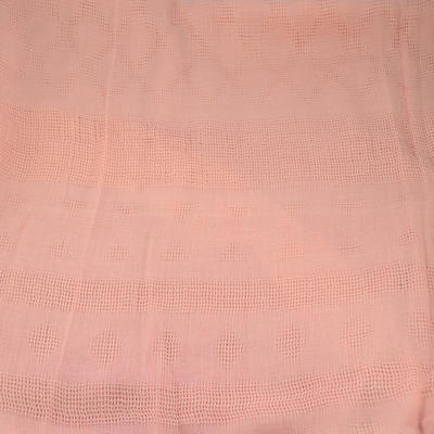Classic women's scarf - solid pink - 2