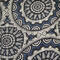 Classic women's scarf - blue and white - 2/2