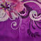 Classic women's scarf - violet - 2/2