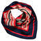 Jewelry scarf Stewardess - blue and red - 2/3