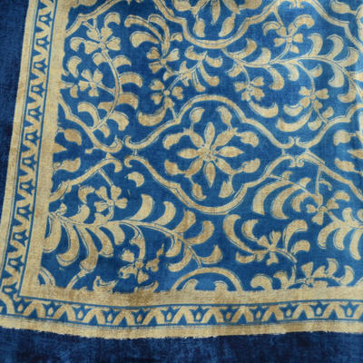 Small neckerchief 63sk009-30.13 - blue - 2