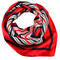 Jewelry scarf Stewardess - red and blue - 2/3