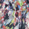 Classic women's scarf - multicolor with floral print - 3/3